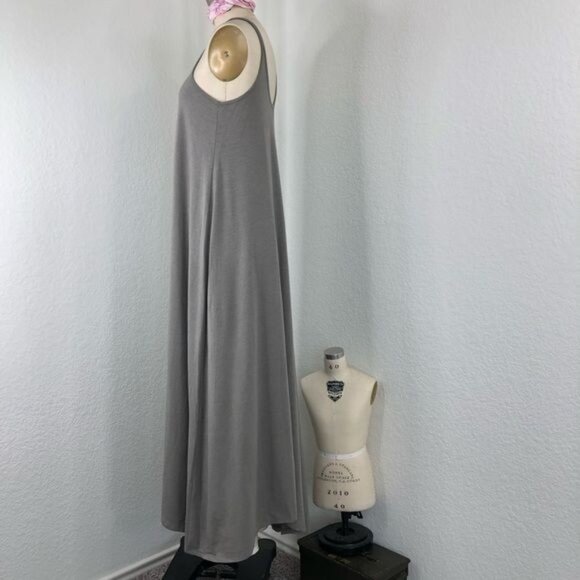 T BY ALEXANDER WANG Asymmetrical Maxi Dress - Picture 4 of 10